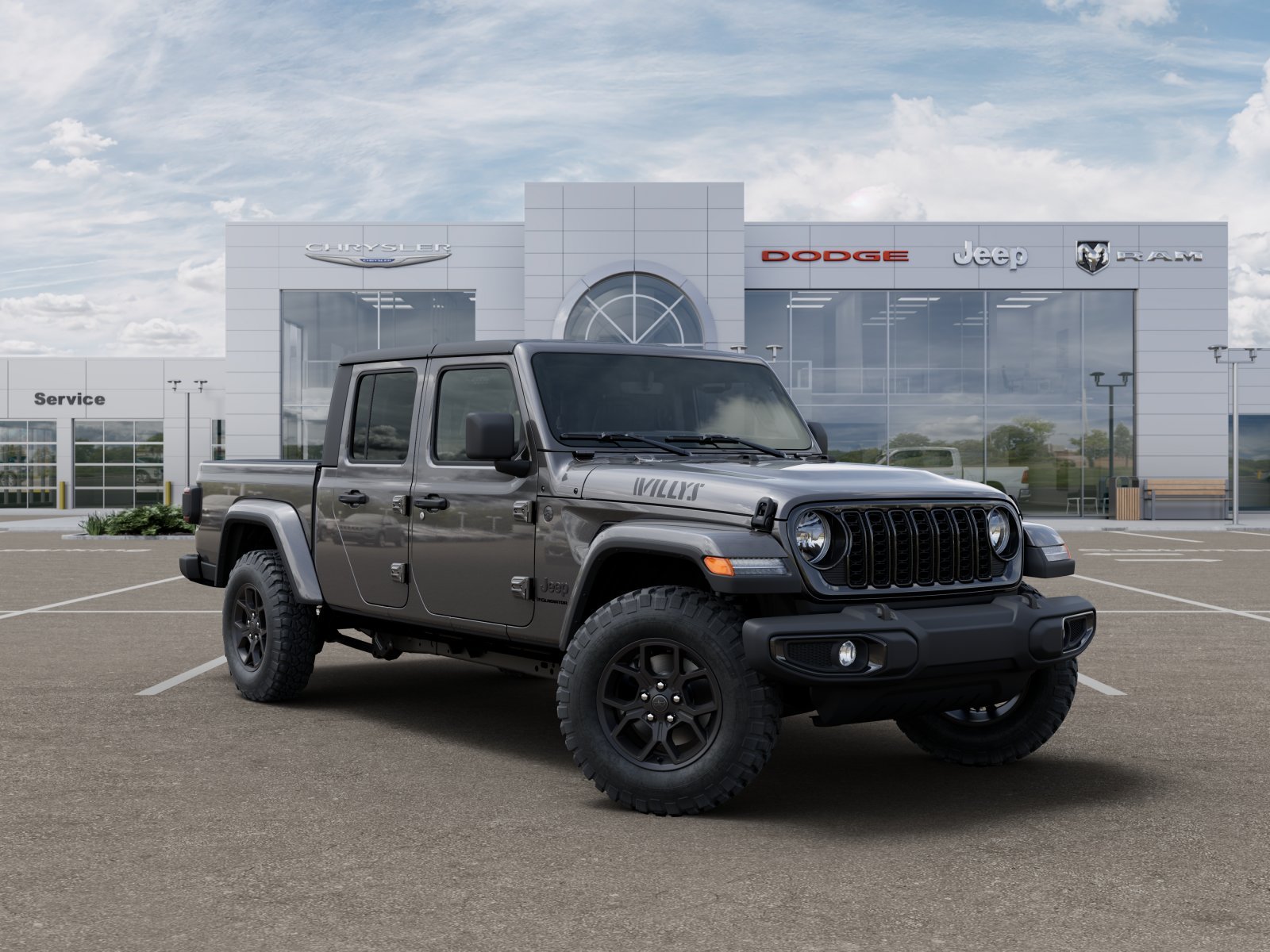 New 2025 Granite Crystal Metallic Clear-Coat Exterior Paint Jeep Willys image 32