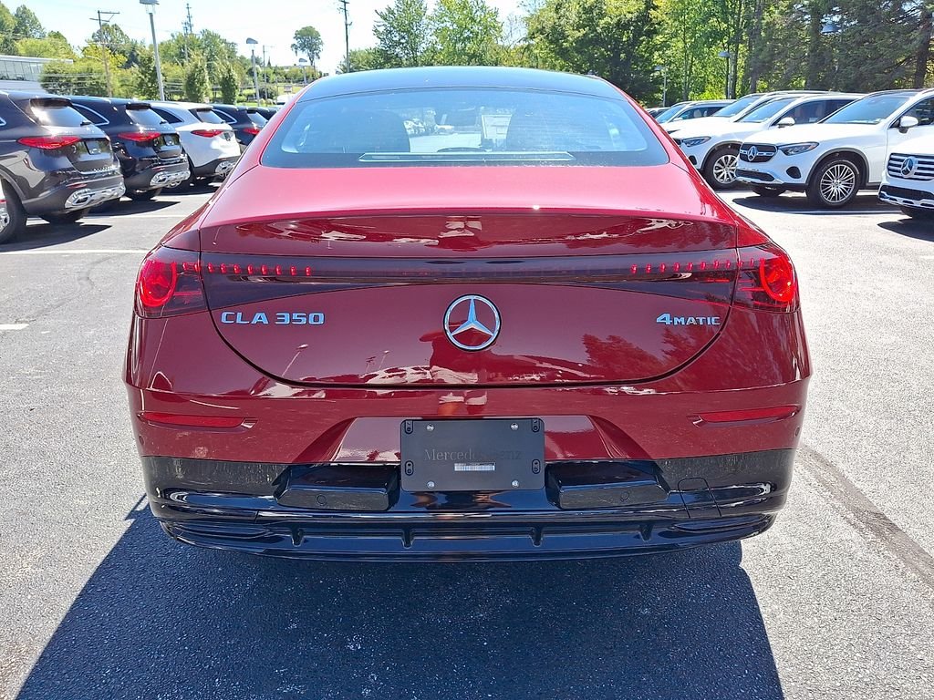 New 2027 MANUFAKTUR Patagonia Red Metallic Mercedes-Benz CLA 350 image 5
