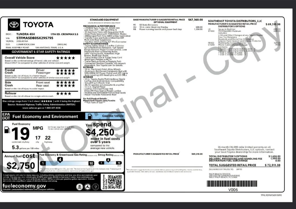 5TFMA5DB0SX295795