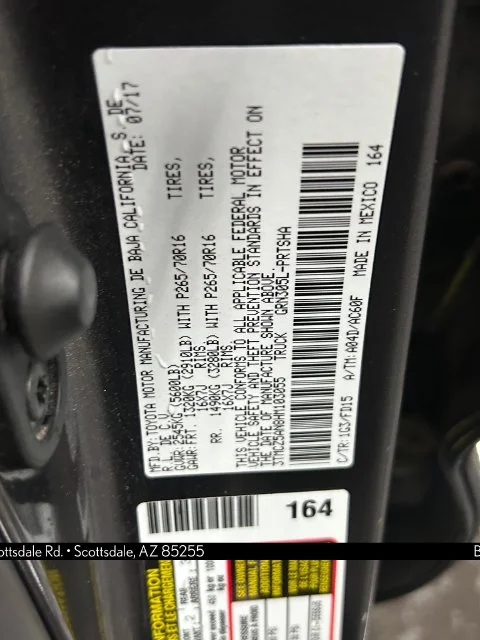 Used 2017 Gray Toyota TRD Off-Road image 27