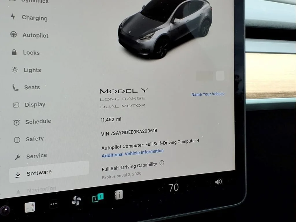 Used 2024 Gray Tesla Long Range Dual Motor All-Wheel Drive image 15
