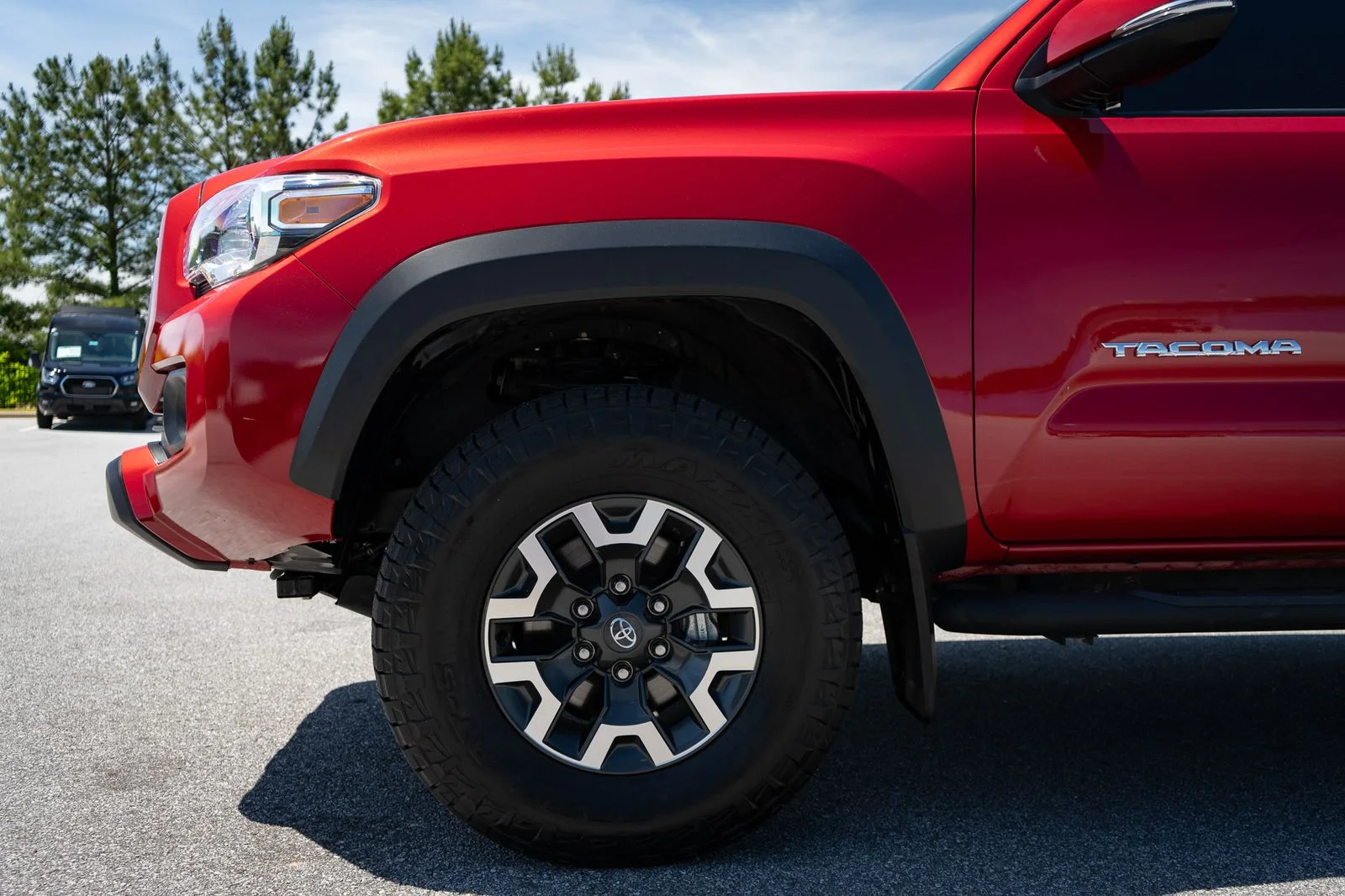 Used 2021 Red Toyota TRD Off-Road image 4