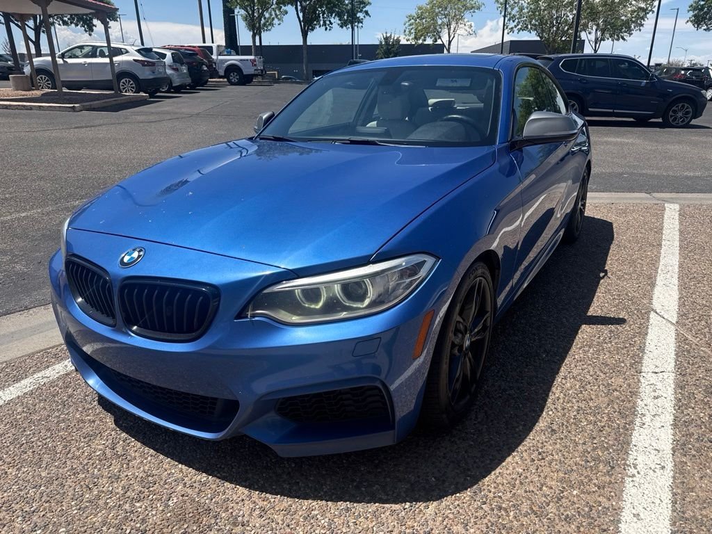 Used 2017 Blue BMW M240i xDrive image 2