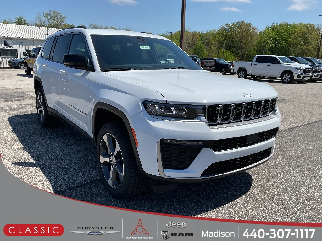 New 2026 Bright White Clearcoat Jeep Limited image 1