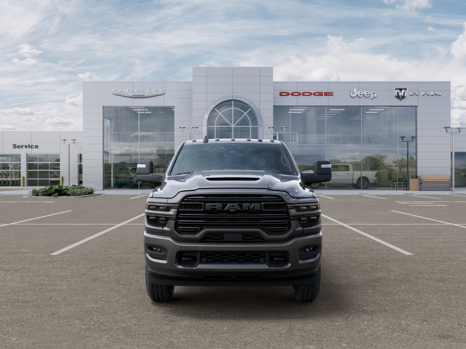 New 2026 Granite Crystal Metallic Clear-Coat Exterior Paint RAM Laramie image 32