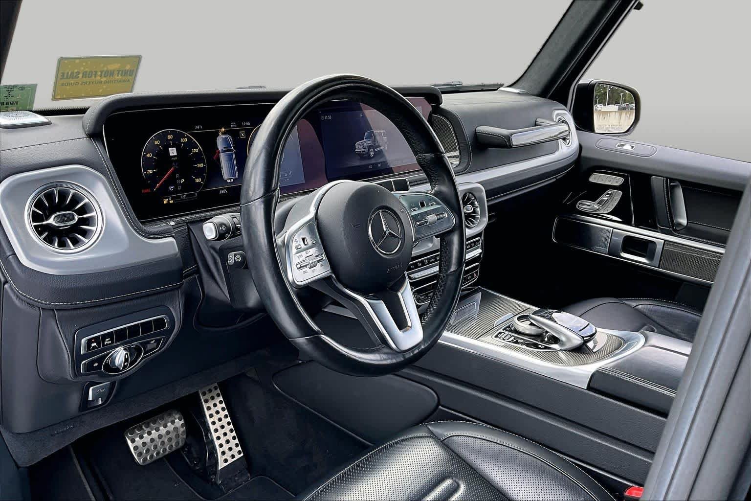 Used 2021 designo Night Black Magno Mercedes-Benz G 550 image 17