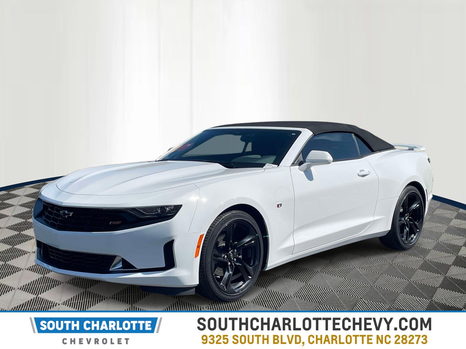 Summit White 2024 Chevrolet Camaro 1LT Convertible RWD Convertible Rear-Wheel Drive