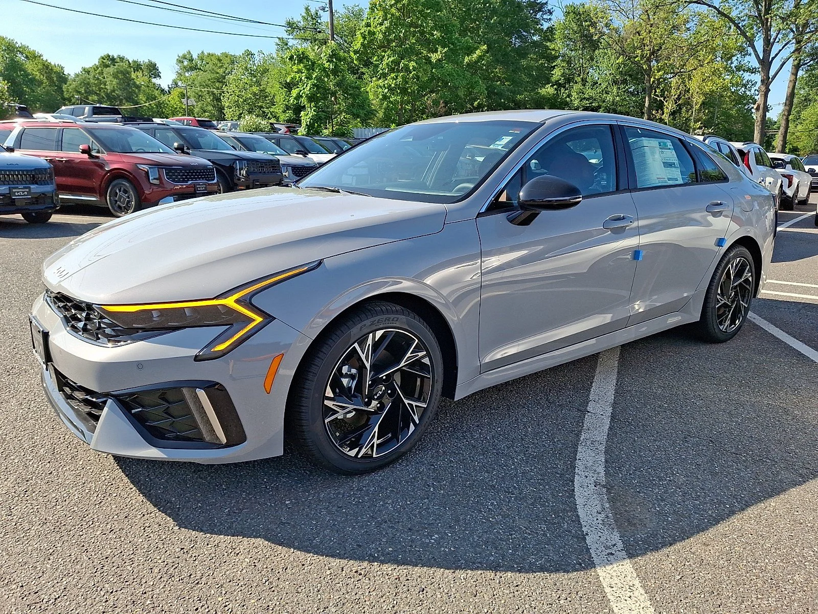 New 2026 Wolf Gray Kia GT-Line FWD image 3