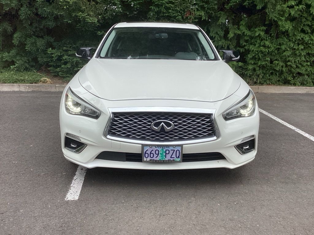 Used 2021 White INFINITI 3.0t LUXE image 17