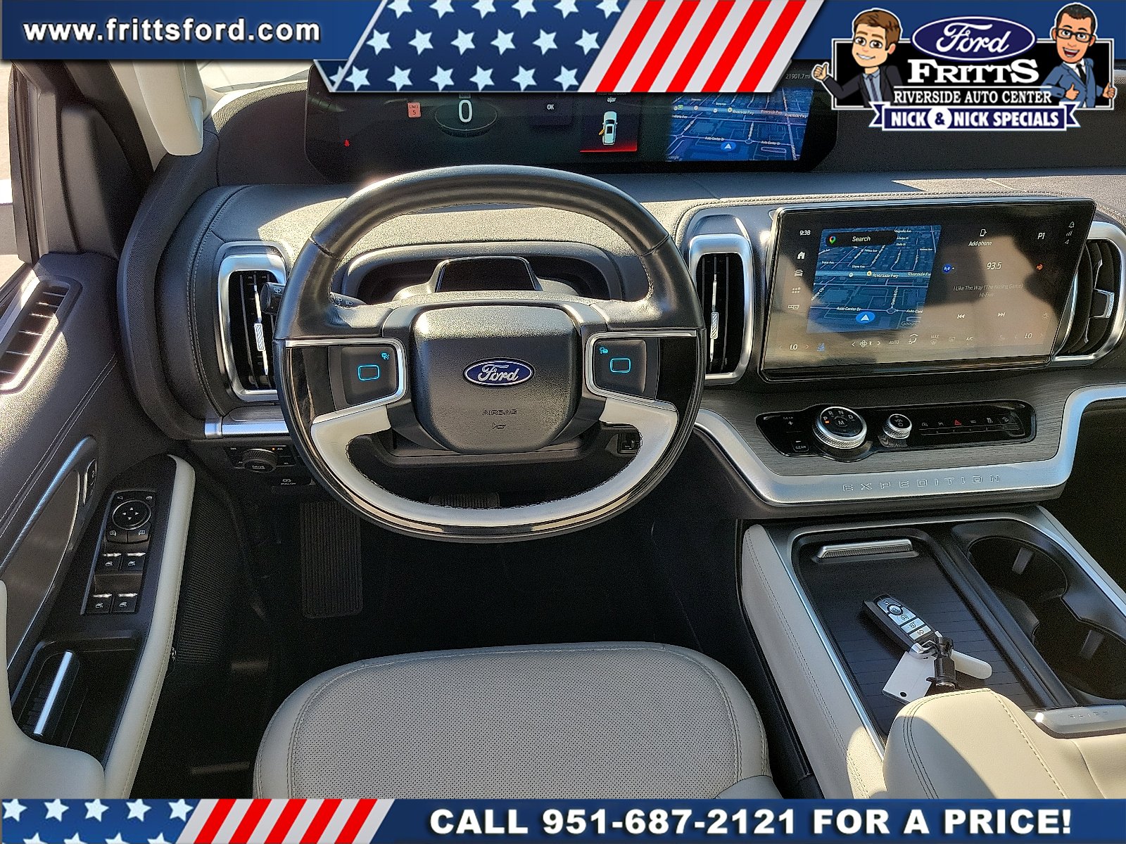 Certified Used 2025 Oxford White Ford Platinum MAX image 5