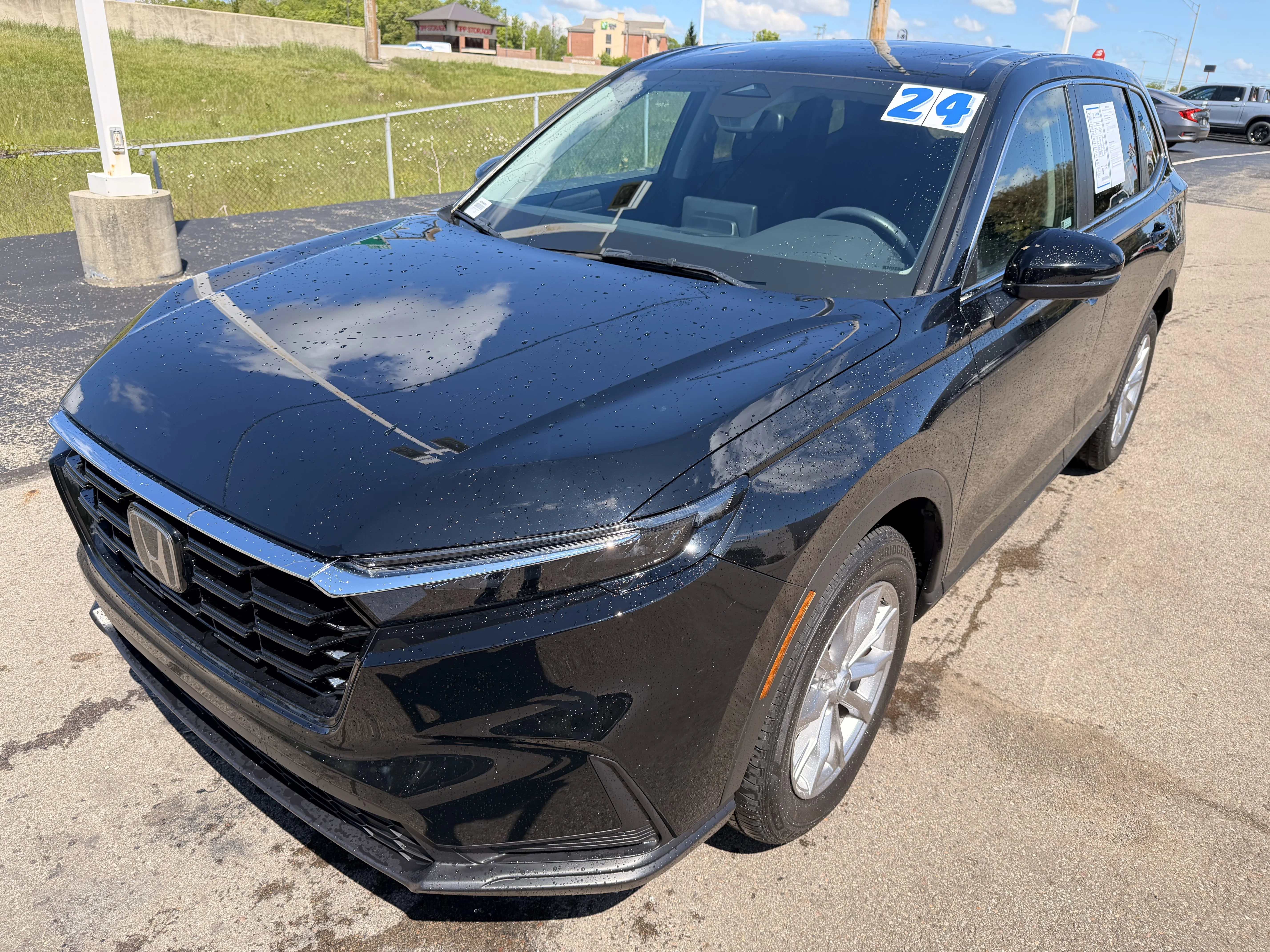 Certified Used 2024 BLACK Honda EX image 7