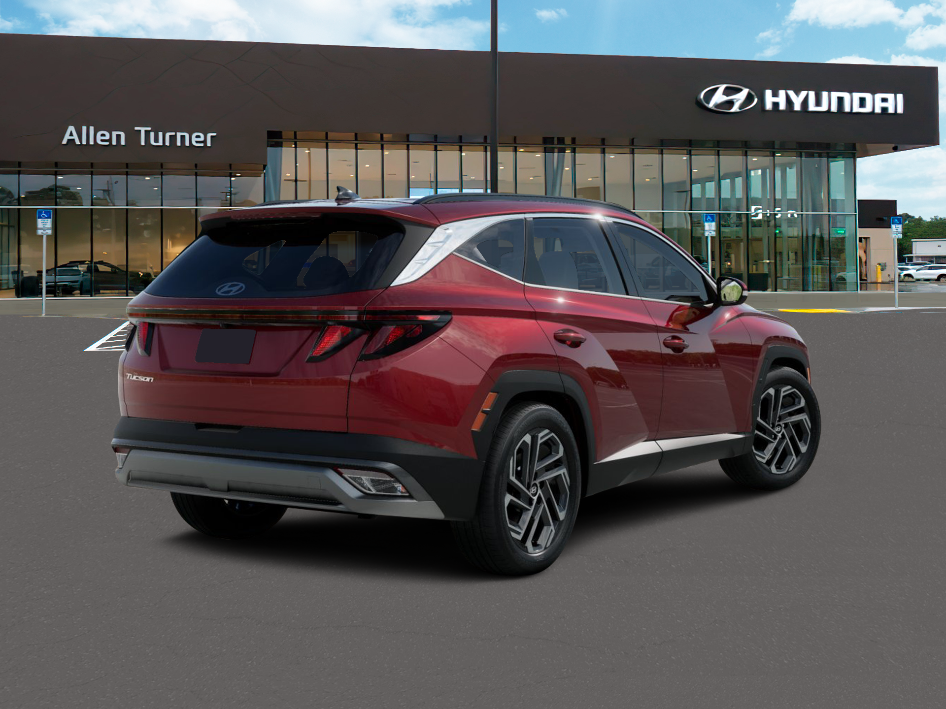 New 2026 Ultimate Red Hyundai SEL Plus FWD image 4