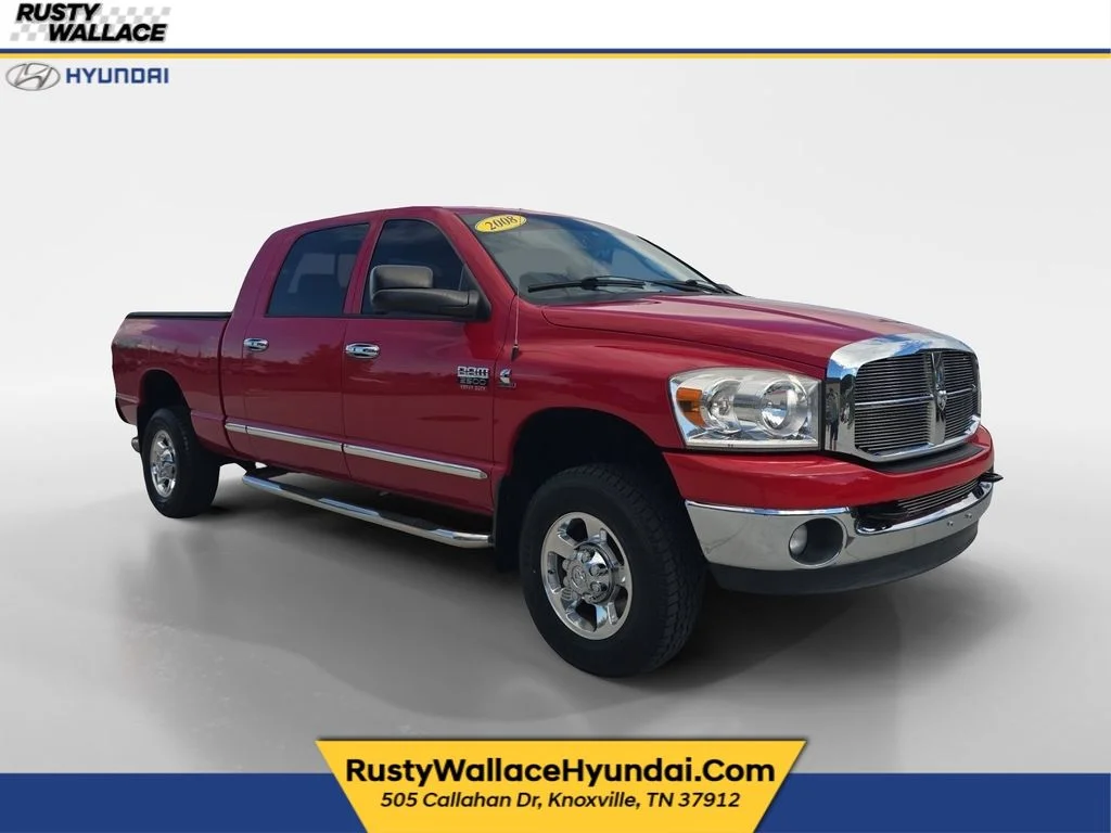 Used 2008 Flame Red Clearcoat Dodge SXT image 1