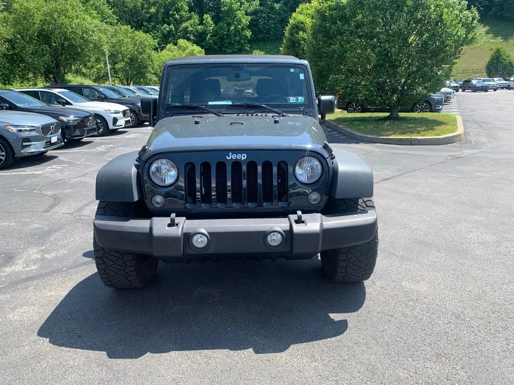 Used 2017 Black Jeep Unlimited Sport image 3