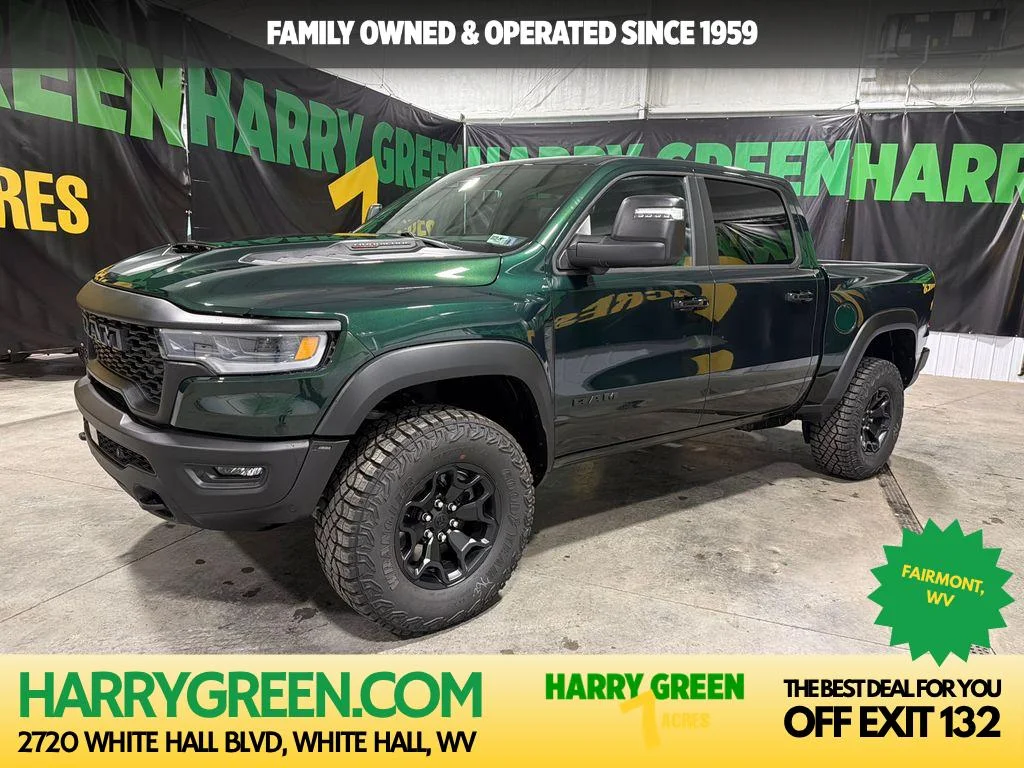 New 2026 Serrano-Green Metallic Exterior Paint RAM RHO image 1