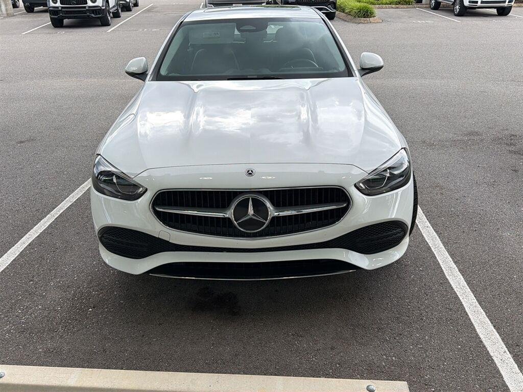 Certified Used 2022 Polar White Mercedes-Benz C 300 image 2