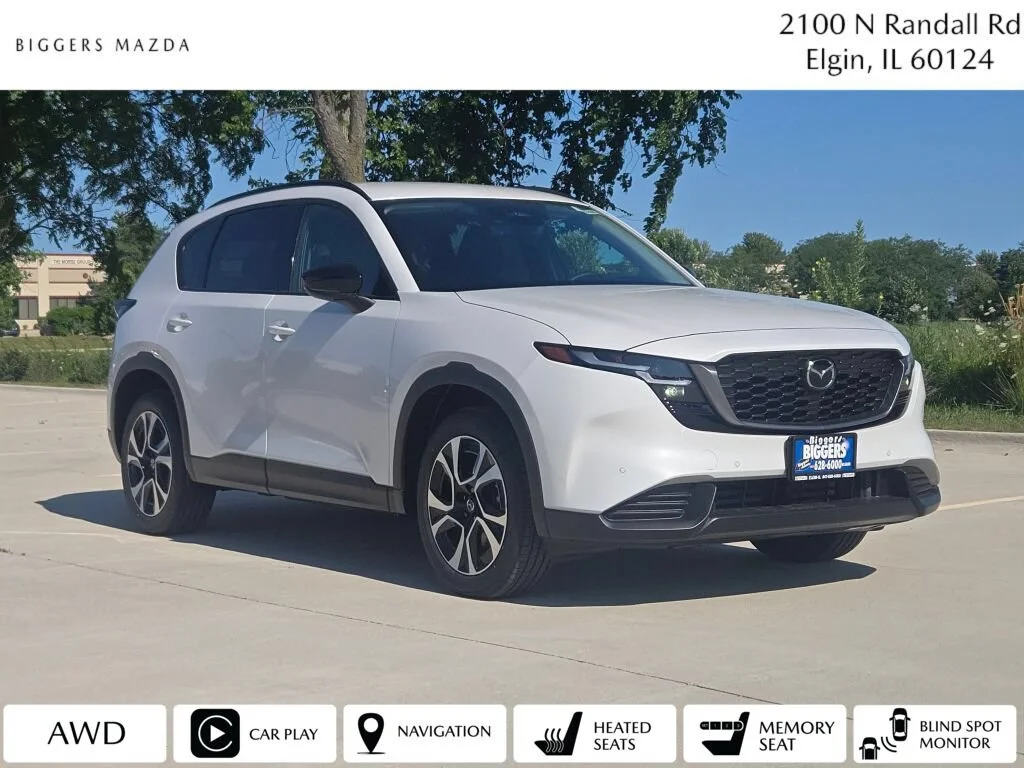 New White MAZDA CX-5 for Sale in Elgin | Biggers Mazda