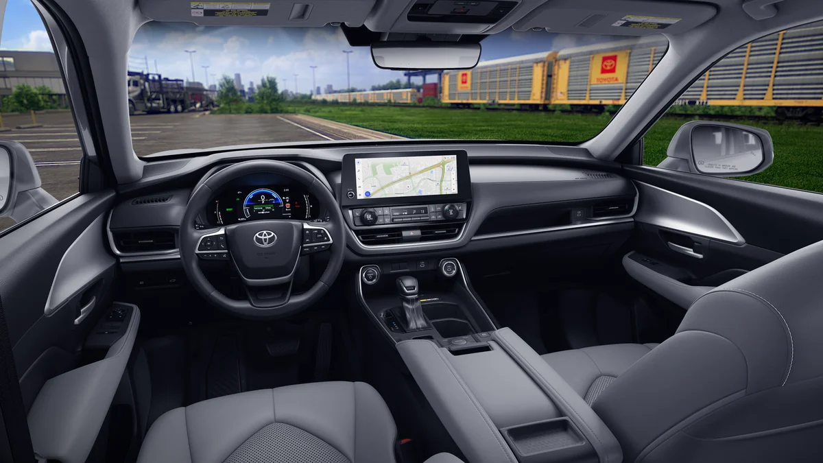New 2026 Celestial Silver Metallic Toyota Hybrid XLE image 19
