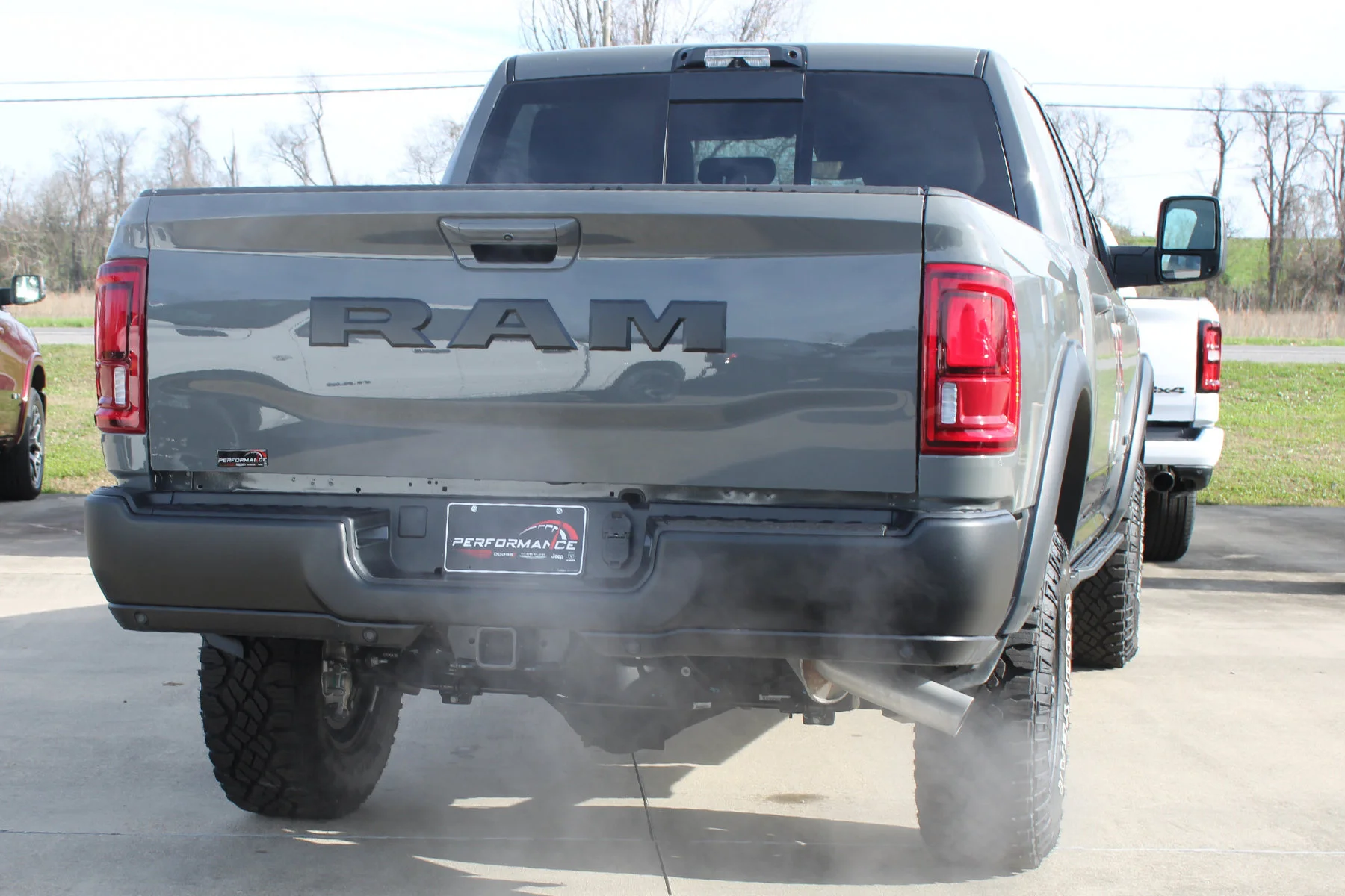New 2026 Ceramic Gray Clear-Coat Exterior Paint RAM Power Wagon Crew Cab 4x4 image 28