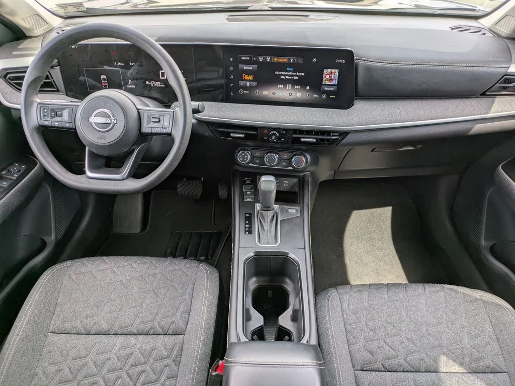 Certified Used 2025 Gun Metallic Nissan SV image 16
