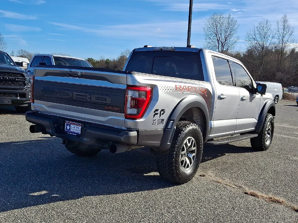 Used 2021 Iconic Silver Metallic Ford Raptor image 11
