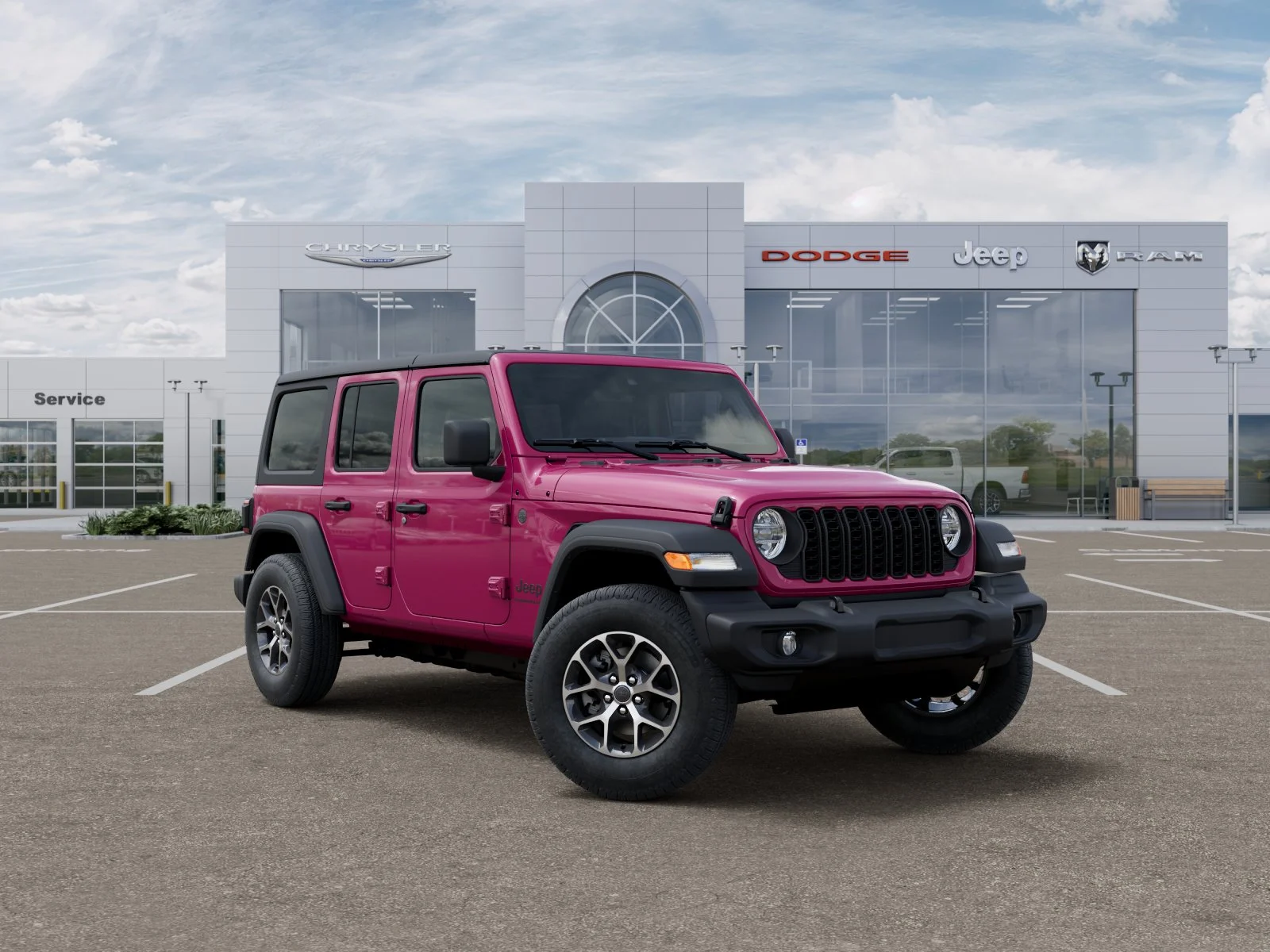 New 2026 Tuscadero Pearl-Coat Exterior Paint Jeep Sport S image 5