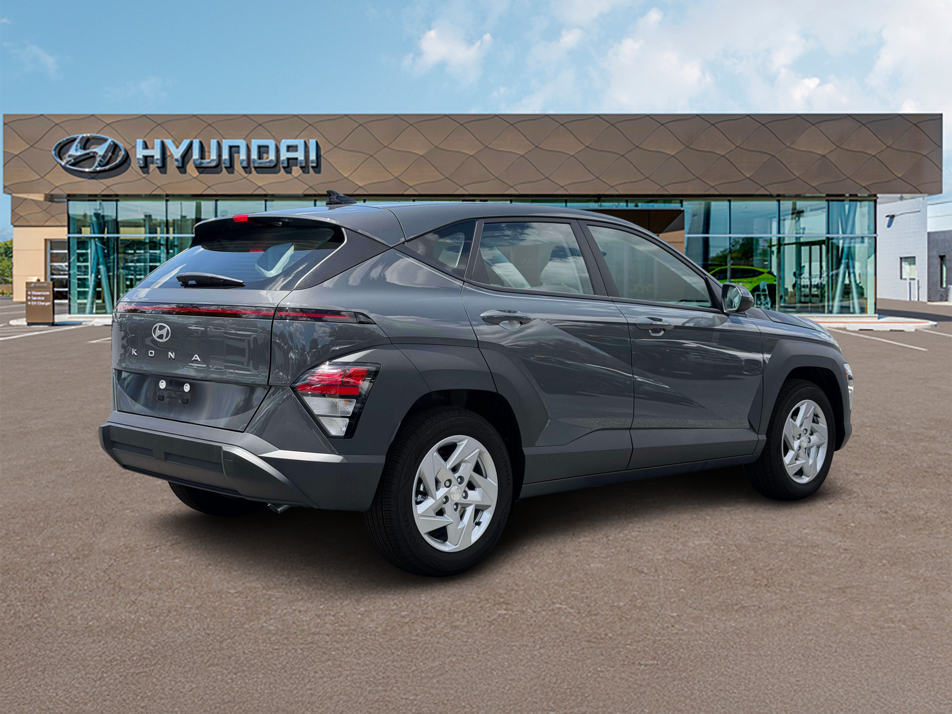 New 2027 Ecotronic Gray Pearl Hyundai SE FWD image 8