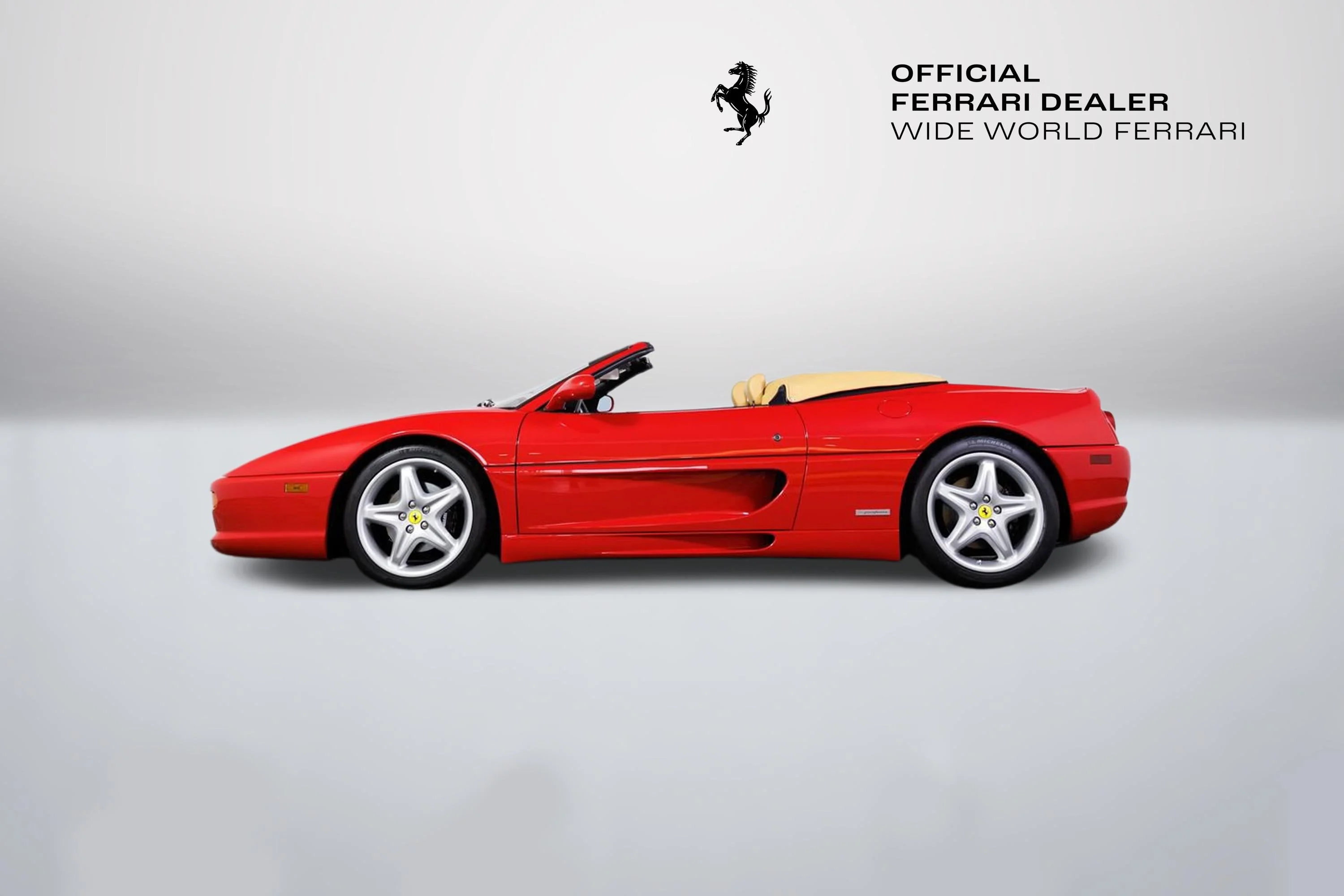 Used 1996 Rosso Corsa Ferrari Spider OEM Manual image 8