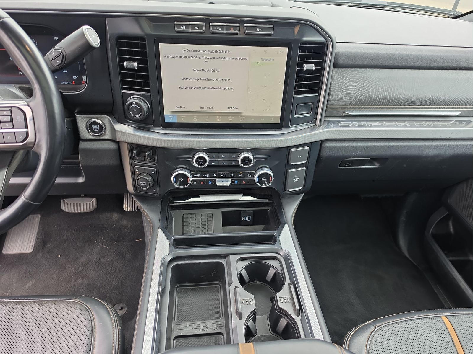 Used 2023 Agate Black Metallic Ford Platinum image 12