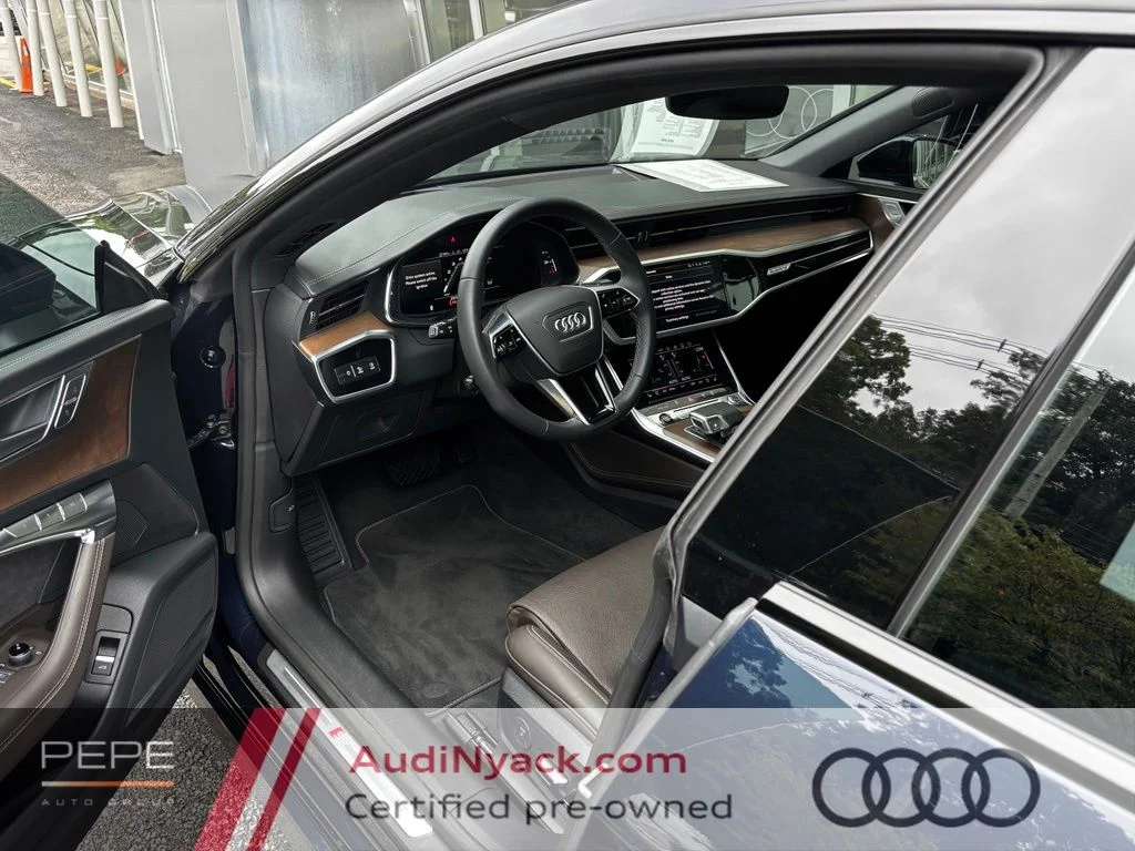 Certified Used 2024 Blue Audi 55 Prestige image 10