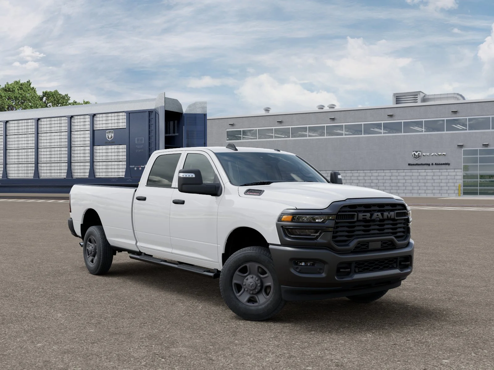 New 2026 Bright White Clearcoat RAM  image 3