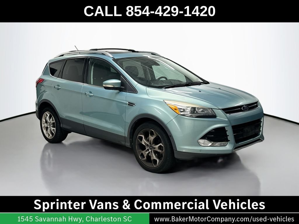 Used 2013 Blue Ford Titanium image 7