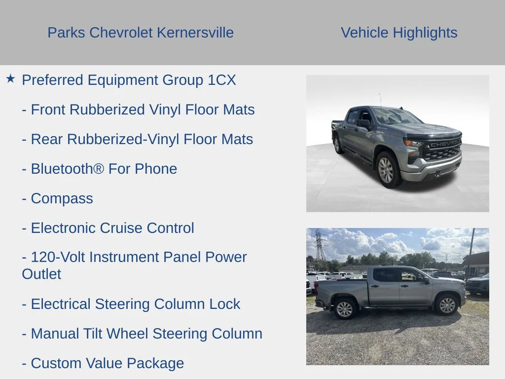 Used 2023 STERLING GRAY METALLIC Chevrolet Custom image 15