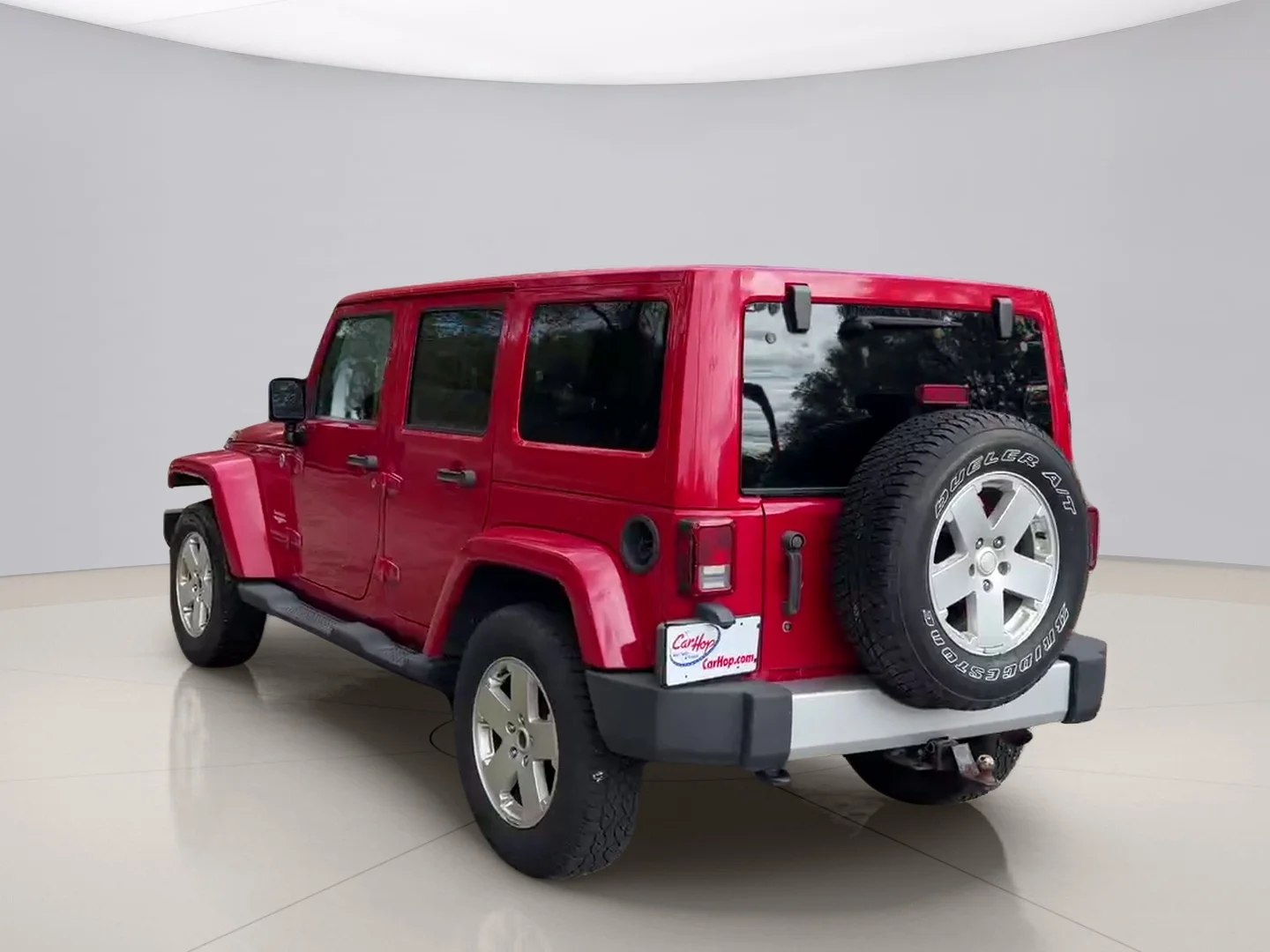 Used 2011 Red Jeep UNLIMITED image 3