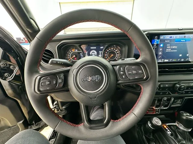 Used 2024 Black Clearcoat Jeep Rubicon X image 12