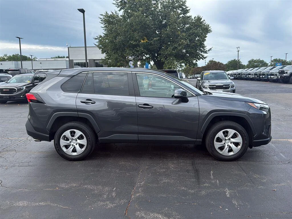 Used 2023 Magnetic Gray Metallic Toyota LE image 2