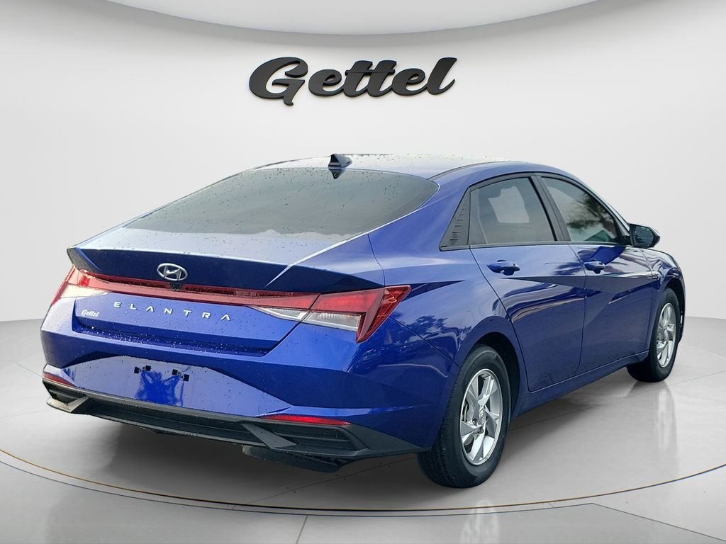 Certified Used 2023 Blue Hyundai SE image 5