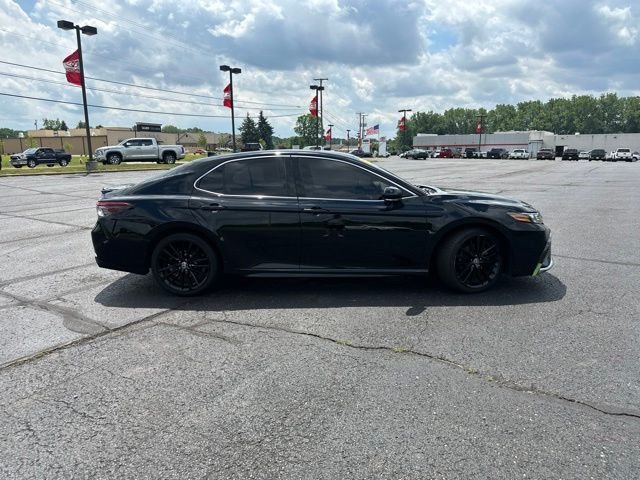 Certified Used 2021 Black Toyota XSE image 4