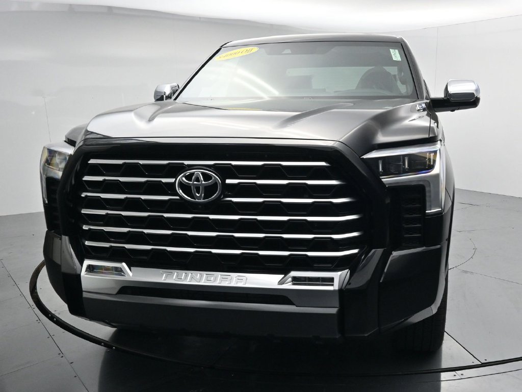 New 2026 Midnight Black Metallic Toyota Tundra Capstone image 3
