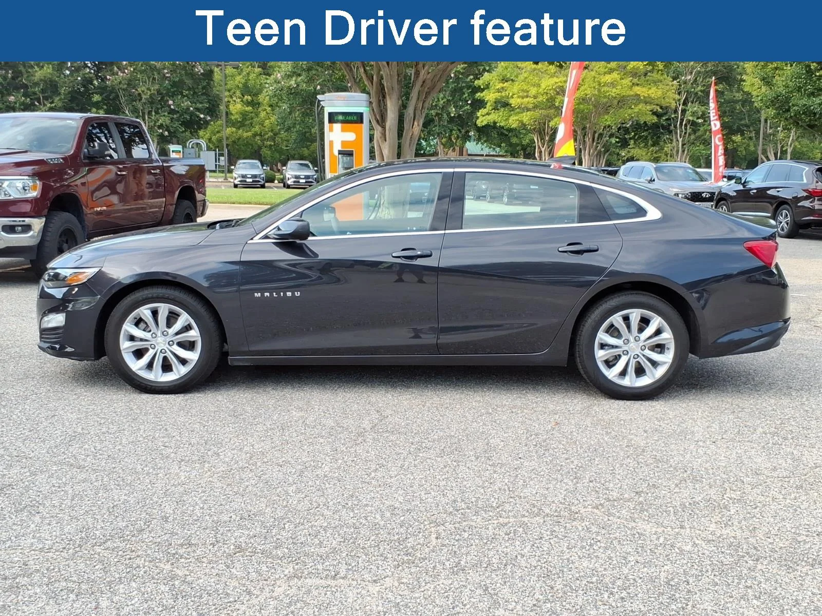 Used 2023 Dark Ash Metallic Chevrolet LT image 3
