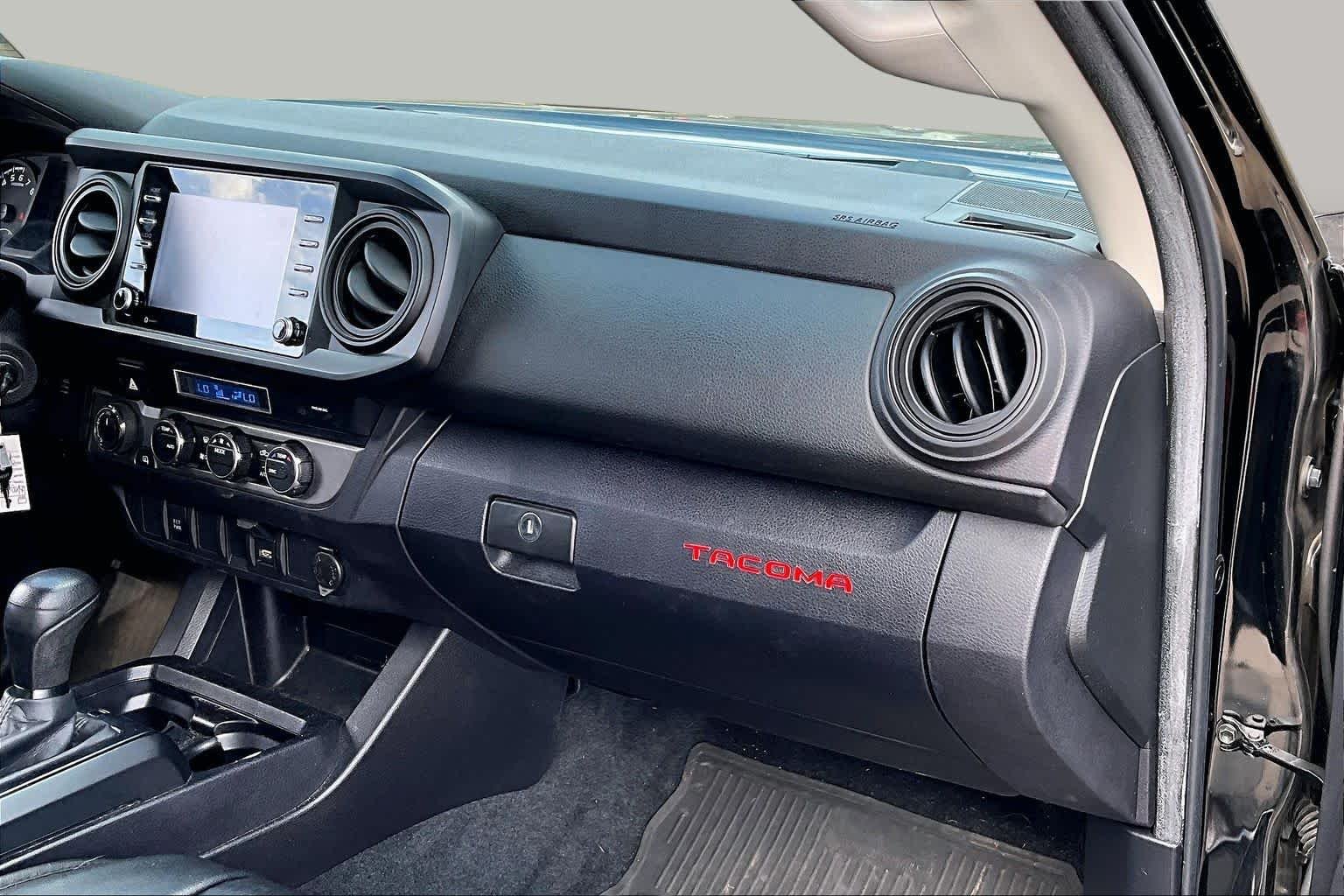 Used 2022 Midnight Black Metallic Toyota TRD Sport image 18