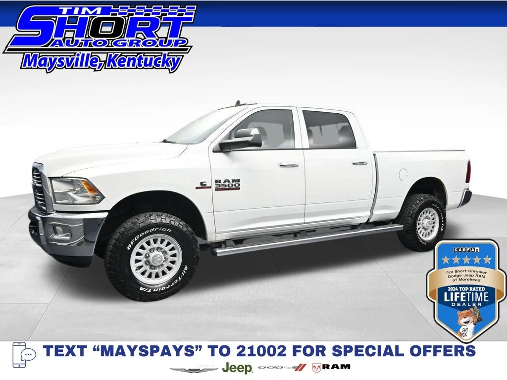 Used 2017 White Ram Big Horn image 1