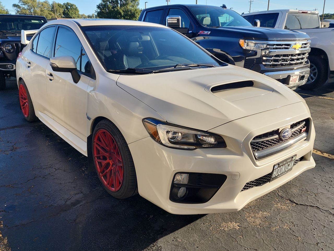 Used 2016 White Subaru STi Limited image 1