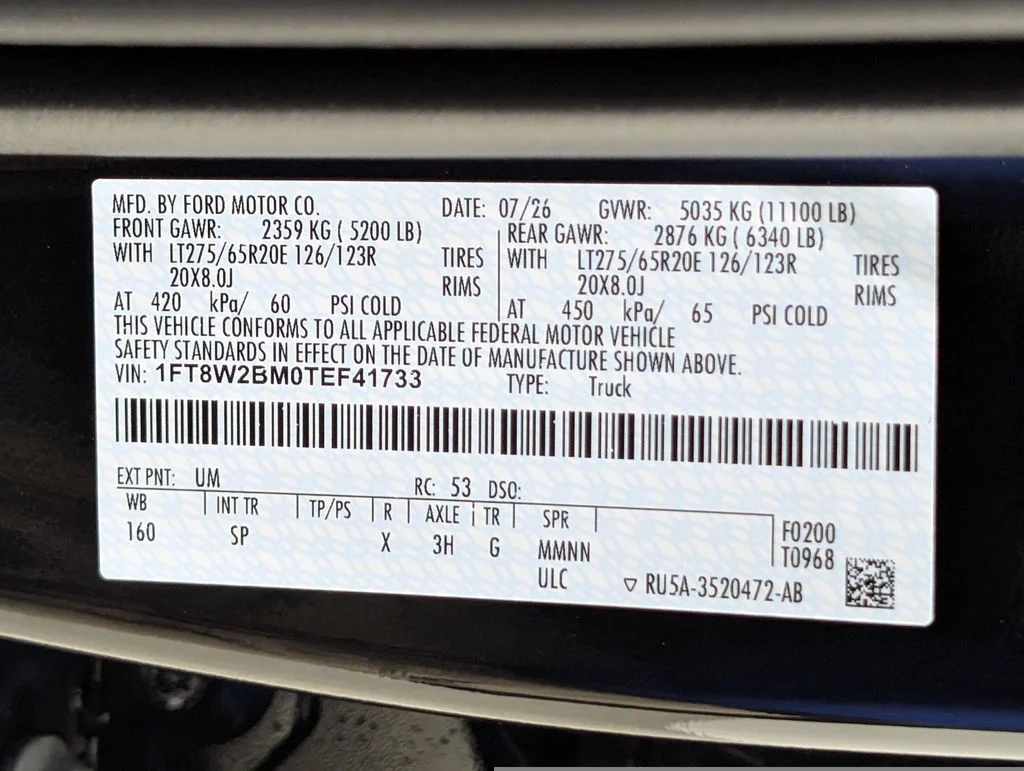 New 2026 Agate Black Metallic Ford F-250® King Ranch® image 35