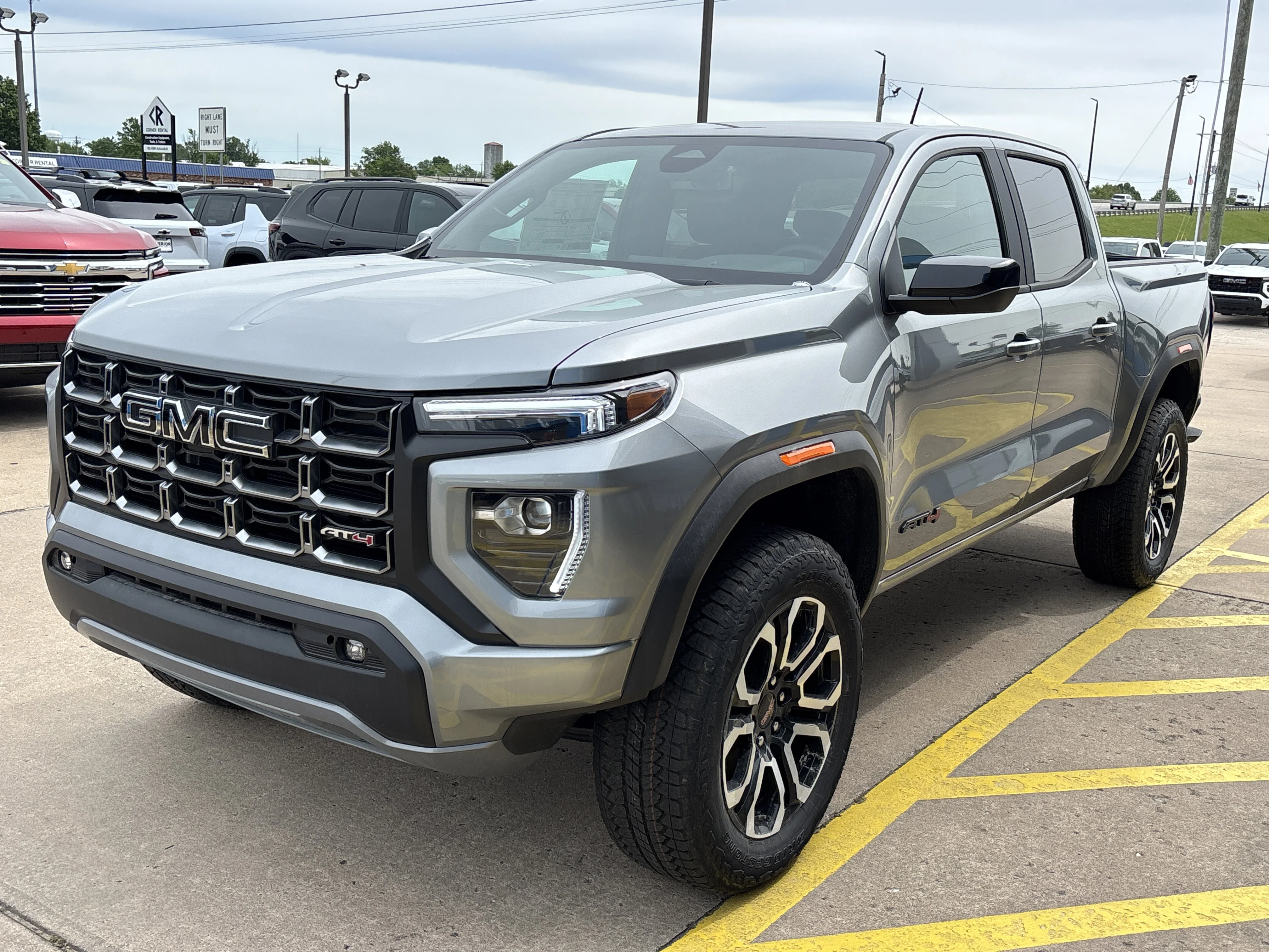 New 2026 Sterling Metallic GMC 4WD AT4 image 8