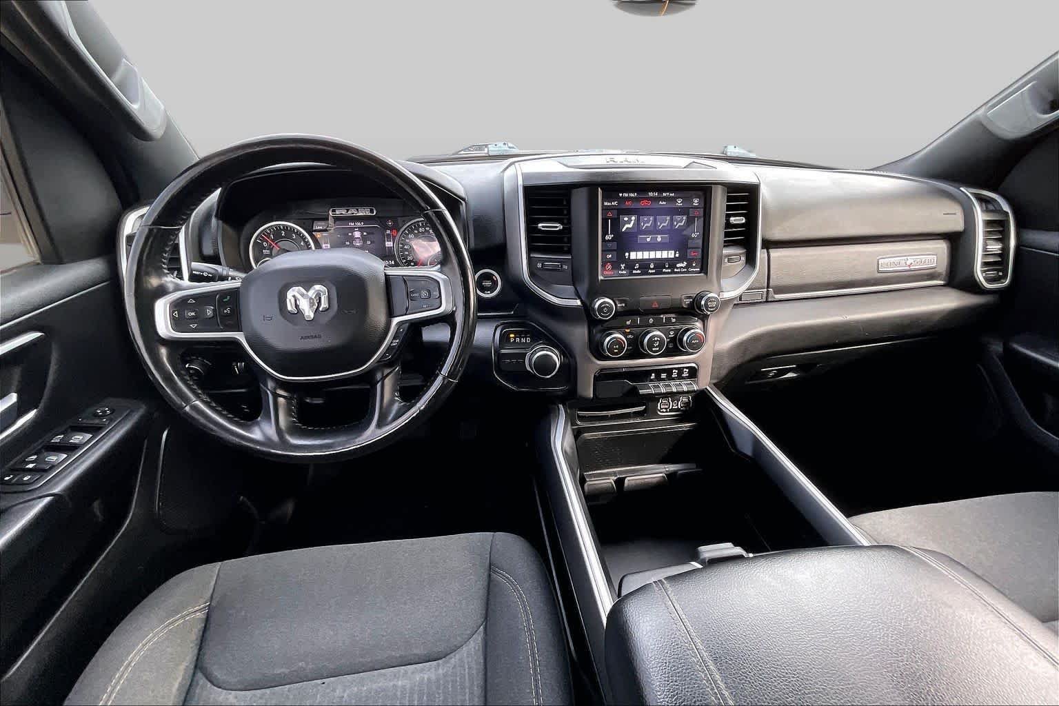 Used 2021 Bright White Clearcoat Ram Lone Star image 15