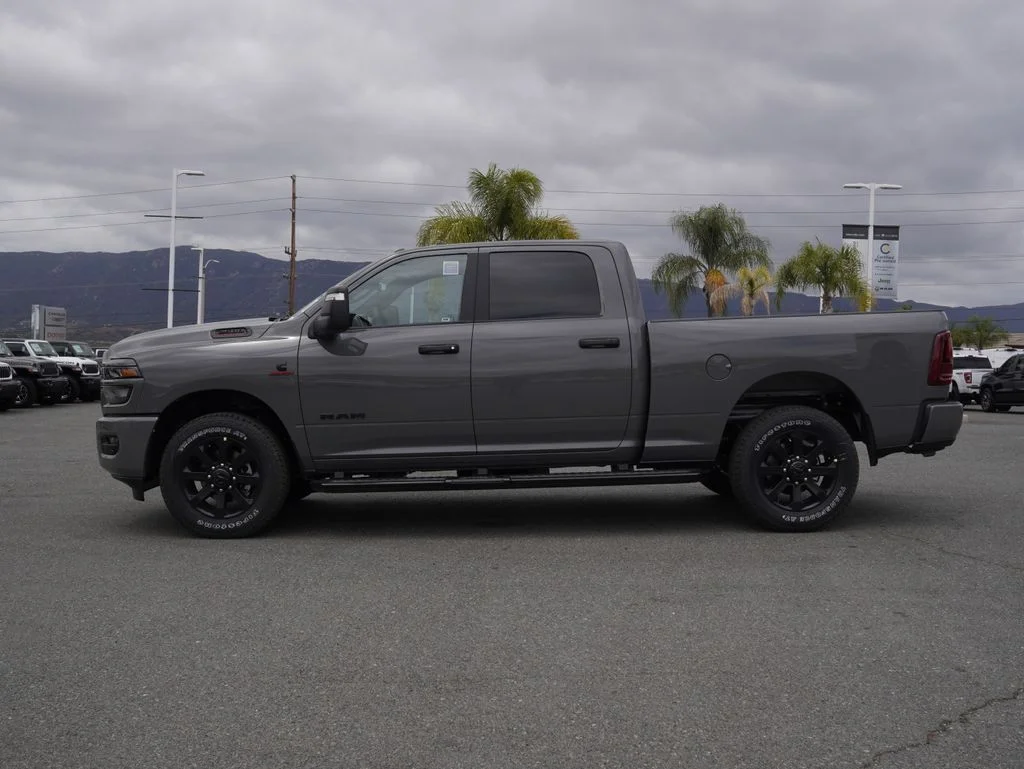 New 2026 Ceramic Gray Clear-Coat Exterior Paint RAM Big Horn image 6
