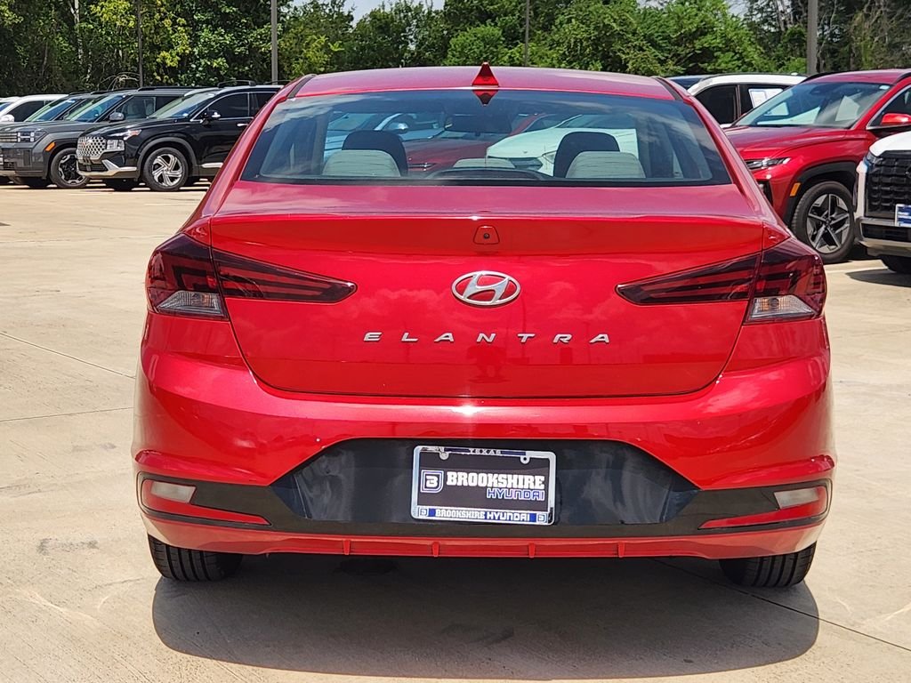 Used 2020 Calypso Red Hyundai SEL image 8