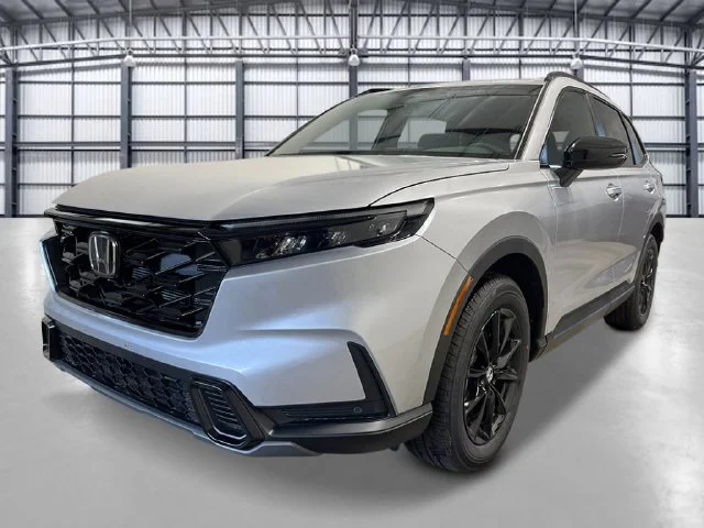 New 2027 Solar Silver Metallic Honda Sport-L Hybrid AWD image 1