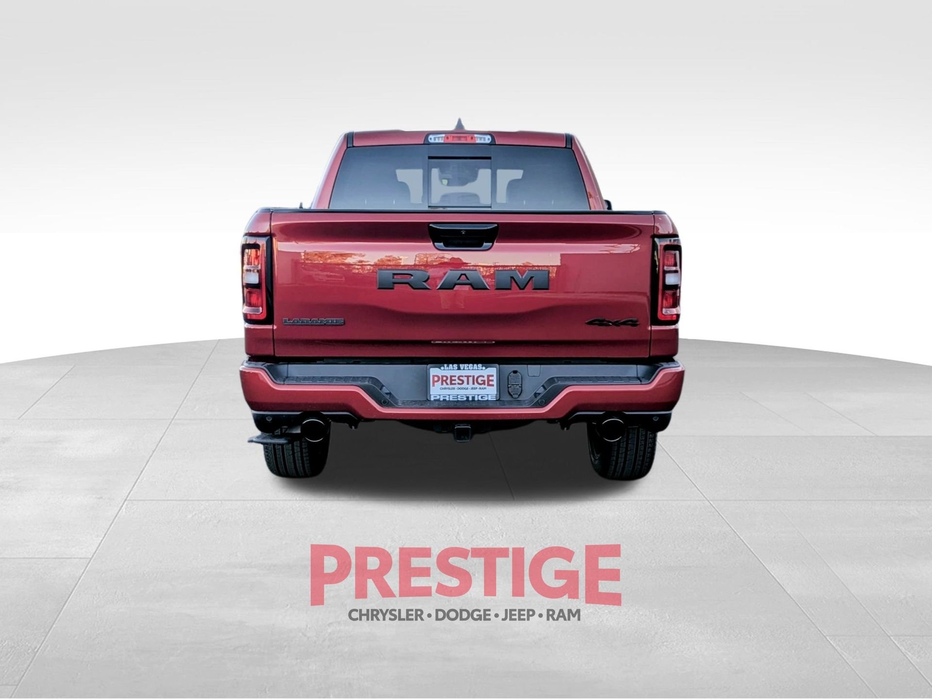 New 2026 Molten Red Pearl-Coat Exterior Paint RAM Laramie image 6